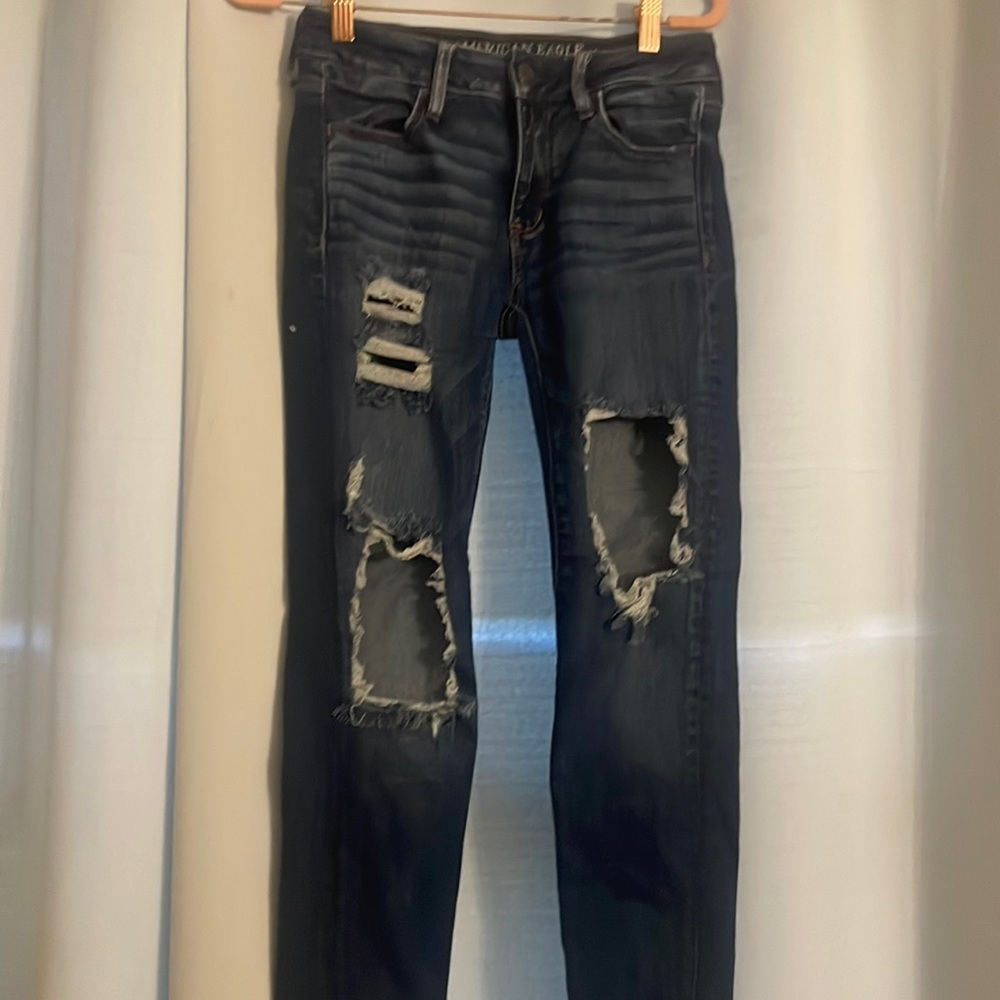 Dark wash American Eagle